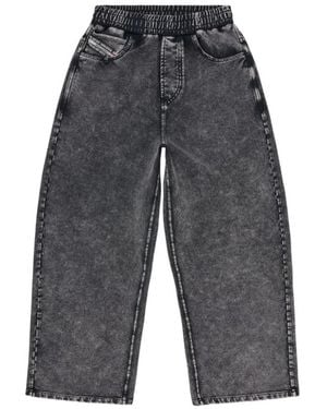 DIESEL Loose Fit Jeans - Grey