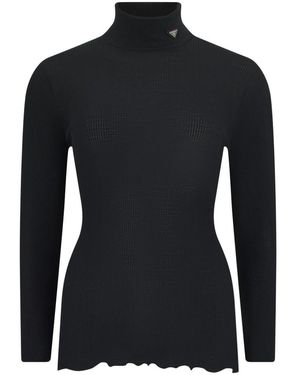 Prada Turtlenecks - Negro