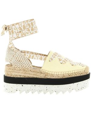 Stella McCartney Gaia Espadrilles - Metallic