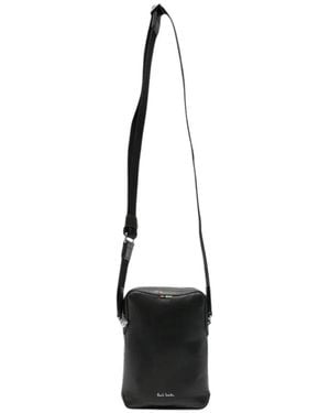 Paul Smith Tassen ,Zwart ,Leer Crossbody Pouch