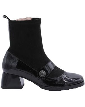 Hispanitas Heeled Boots - Black
