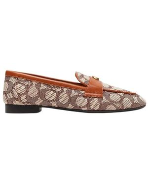 COACH Sculpted C Loafer - Braun