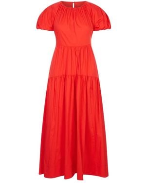 MEIMEIJ Maxi Dresses - Red