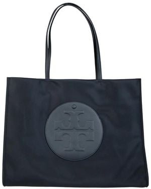 Tory Burch Tassen ,Zwart ,Leer Ella Tote - Blauw