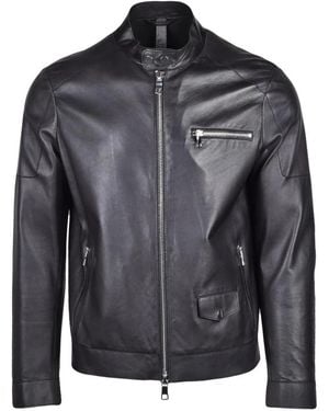 The Jack Leathers Leather Jackets - Grey