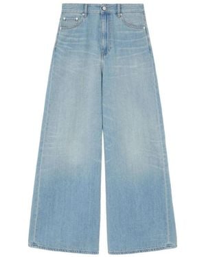 Ganni Wide Jeans - Azul