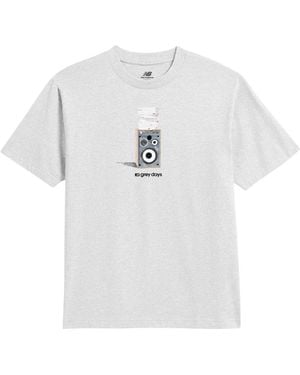 New Balance Training T-Shirts - Bianco