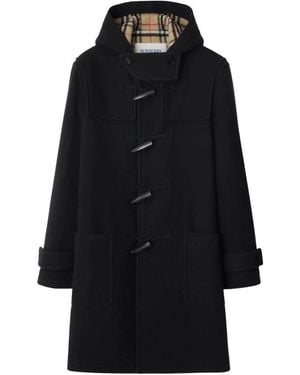 Burberry Parkas - Negro