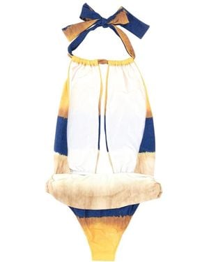 Alberta Ferretti One-Piece - Azul