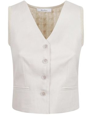 Max Mara Vests - White