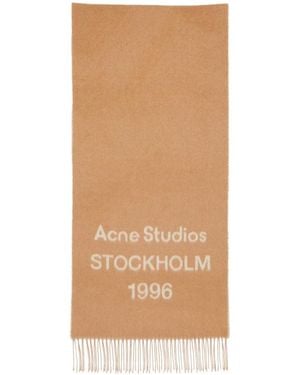 Acne Studios Winter Scarves - Brown