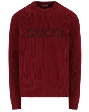Gucci Rote Stylische Pullover