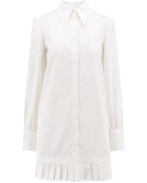 Off-White c/o Virgil Abloh Shirt Dresses - White