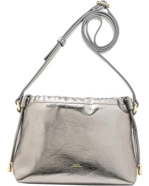 A.P.C. Cross Body Bags - Grey
