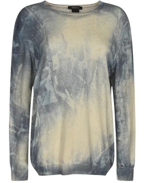 Avant Toi Rundhals-Strickware - Blau