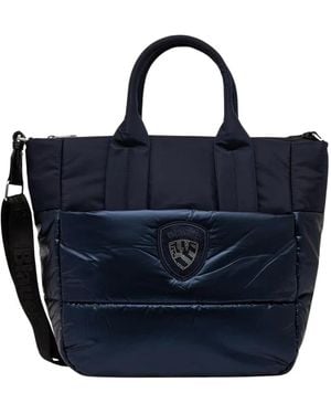 Blauer Tote Bags - Azul