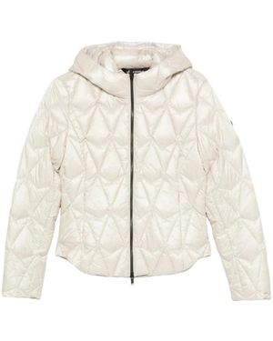 Moose Knuckles Leichte Iceberg Quilt Daunenjacke - Natur