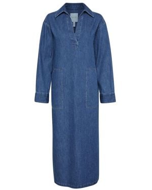 Part Two Midi Dresses - Blue