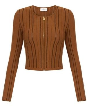 Elisabetta Franchi Cardigan - Bruin