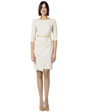 Hanita Short Dresses - White