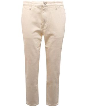 Sun 68 Slim Fit Jeans - Natural