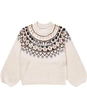Munthe Round-Neck Knitwear - Pink