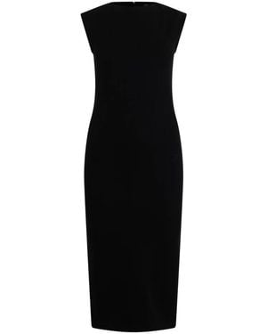 Jacquemus Alba Midi Jurk - Zwart