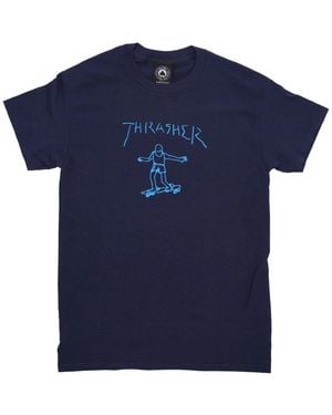 Thrasher T-Shirts - Blue