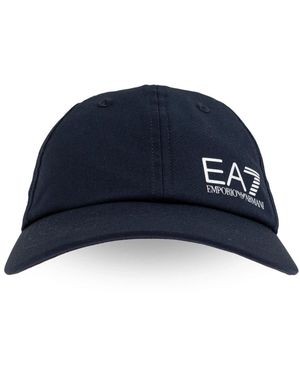 EA7 Accessoires ,Blauw ,Polyester Pet Met Klep