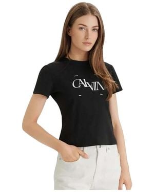 Calvin Klein T-Shirts - Negro