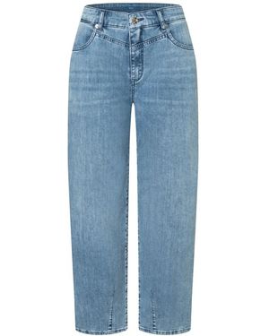 M·a·c Jeans ,Blauw ,Katoen Bobbie Straight Jeans