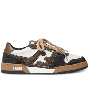 Fendi Low Top - Wit