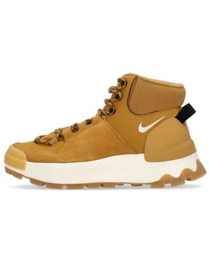 Nike Lace-Up Boots - Metálico