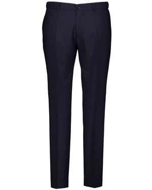 BERWICK 1707 Broeken ,Blauw ,Wol Morello Elax Broek