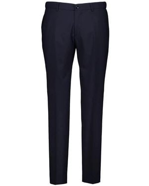 BERWICK 1707 Broeken ,Blauw ,Wol Morello Elax Broek