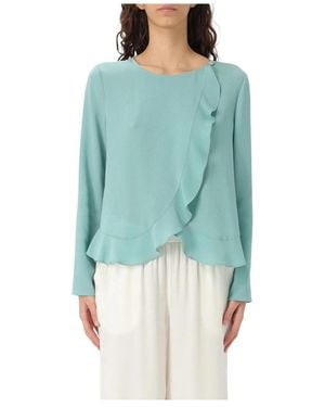 Emporio Armani Blouses - Azul