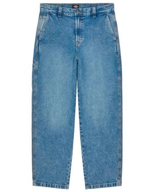 Dickies Jeans ,Blauw ,Katoen Madison Loose-Fit Jeans