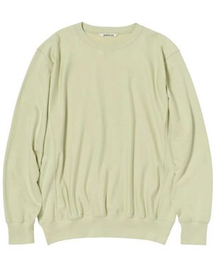 AURALEE Sweatshirts - Green
