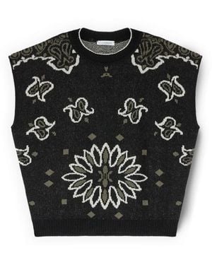 mötivi Round-Neck Knitwear - Negro