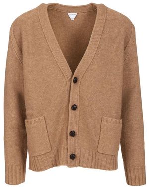 Bottega Veneta Wool Cardigan - Bruin