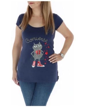 Converse T-Shirts - Blue
