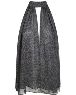 ROTATE BIRGER CHRISTENSEN Sleeveless Tops - Grey