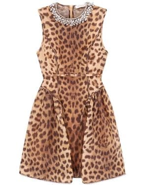 Zimmermann Short Dresses - Brown