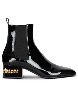 Balmain Heeled Boots - Zwart