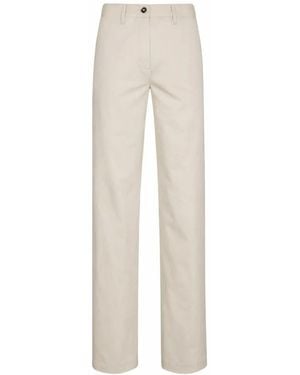 Nine:inthe:morning Straight Trousers - Natural