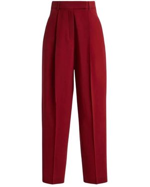 Rohe Tapered Trousers - Rojo
