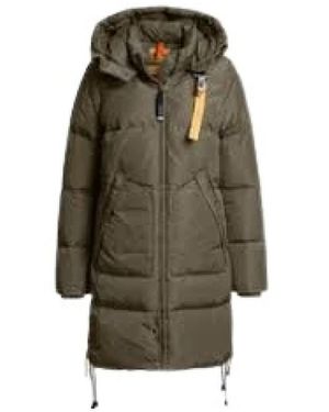 Parajumpers Jassen ,Groen ,Nylon Long Bear Long Down Jacket