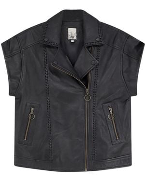 Scarlett Poppies Leather Jackets - Negro