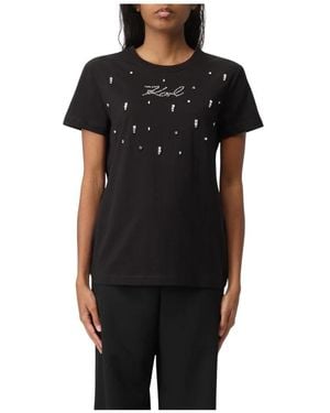 Karl Lagerfeld T-Shirts - Noir