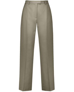Taifun Lange Stoffen Broek - Grijs